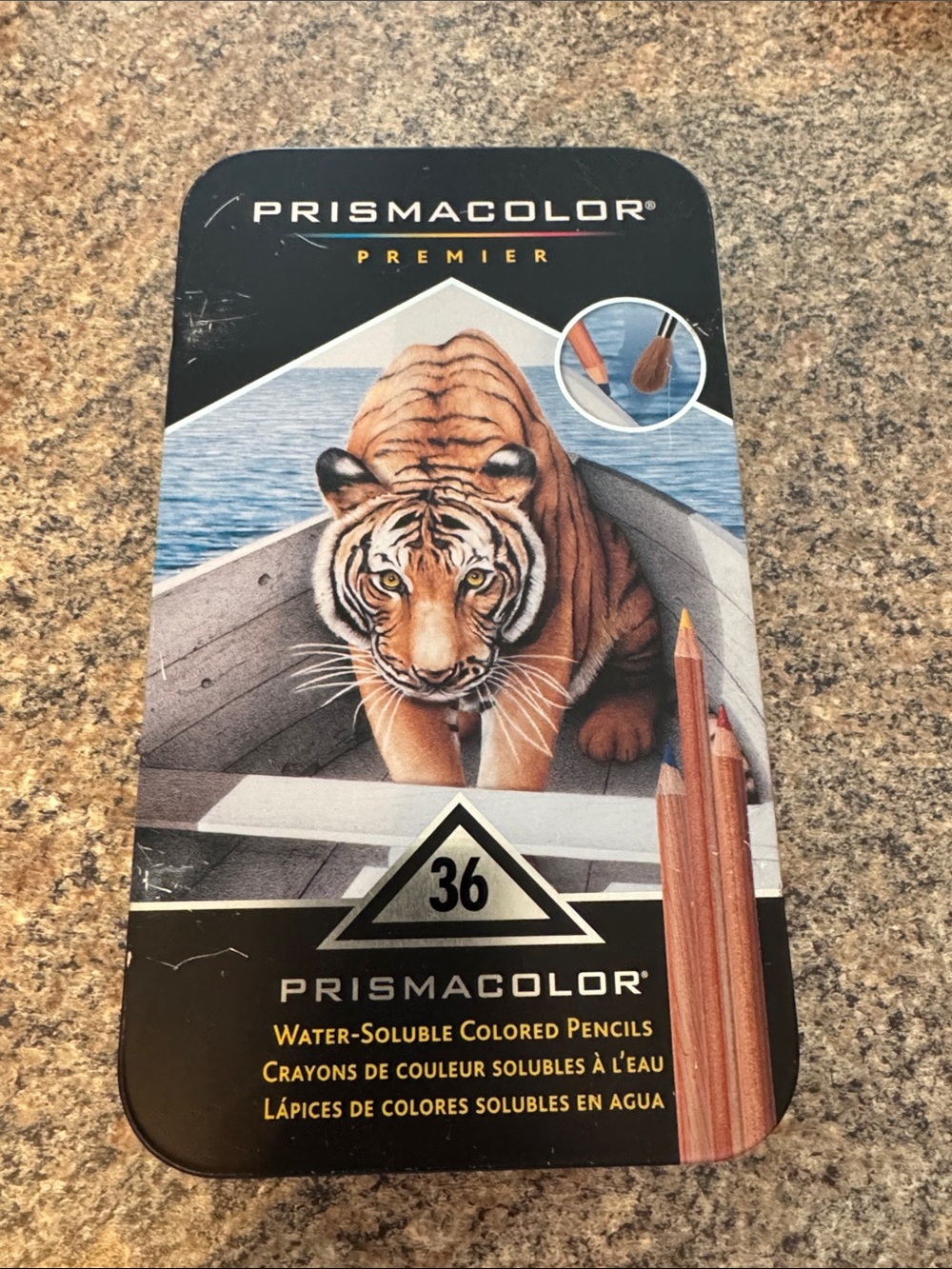 Prismacolor Premier Water-Soluble Colored Pencils - Brown/Orange Set